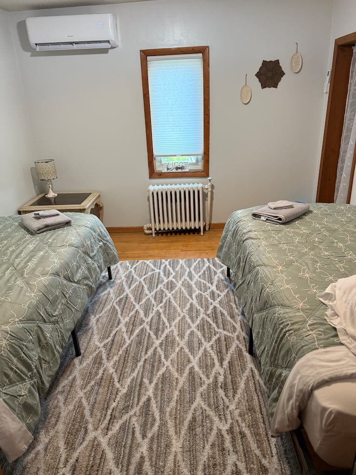 2 camas individuales