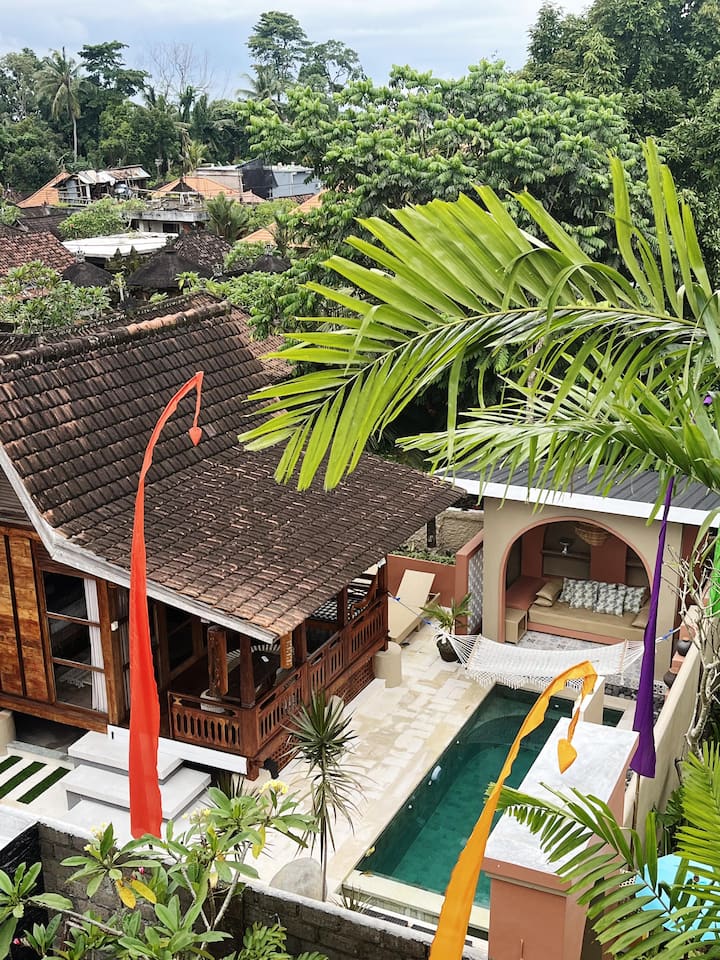 Central Small Private Villa With Pool & Kitchen - Ubud