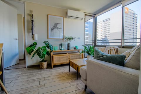 Andes view, Apart nordic w/Parking &A/C | Sleeps 4