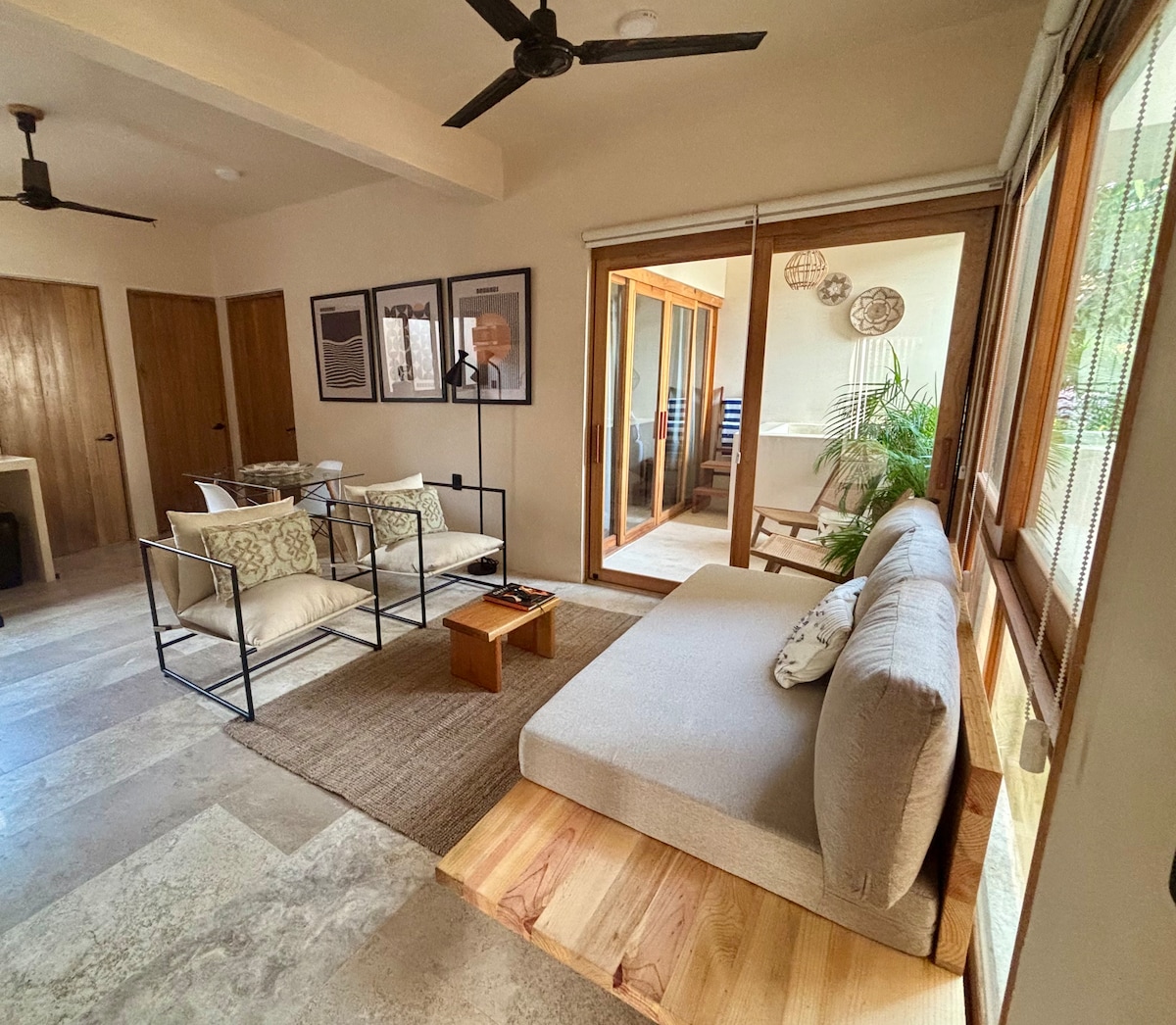 Top Airbnb: Apt cozy with little pool, close to the beach in Brisas De Zicatela