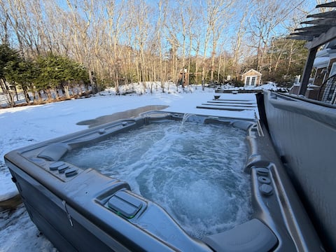 Luxury Southampton Home/outdoor Sauna/hottub