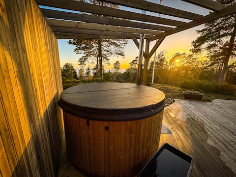 Idyllic cabin on Jeløy - Stamp, beach and tranquility