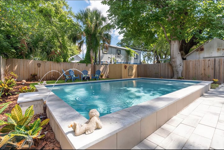 Private Home Downtown Pool Haven Fire Pit Walkable - St. Augustine, FL