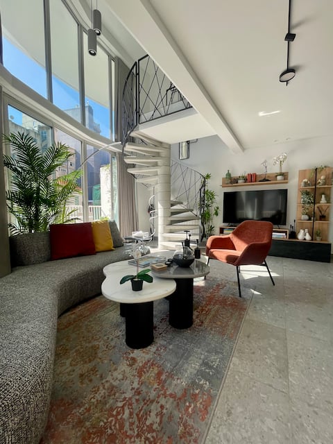 Retro 67 Loft 2C Designer High-End 1BR in Gemmayze