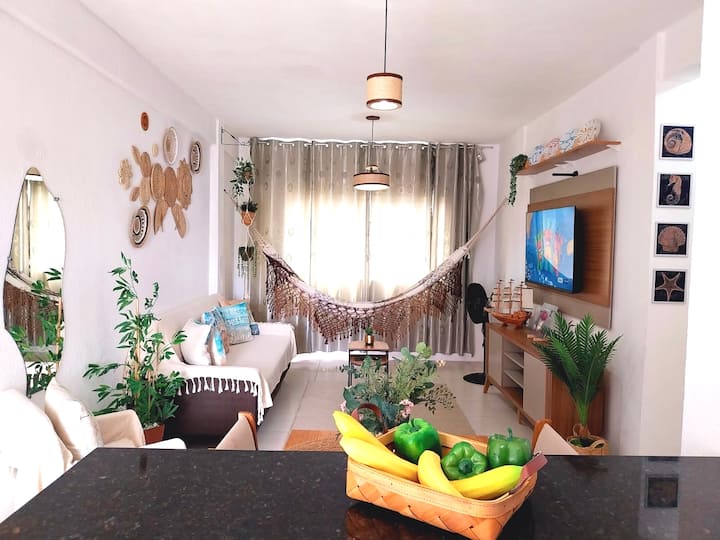 Ap Até 6 P/ Próx Crocobeach Pé Na Areia - Fortaleza