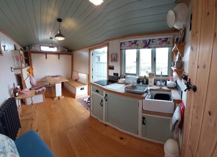 The Shepherd's Hut, With Hot Tub, Dog Friendly - Watchet