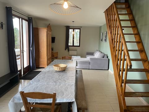 Country cottage with pool