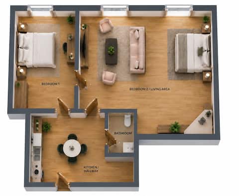 Top performing Airbnb: B8 - Large Apartment in Central Sibiu in Sibiu