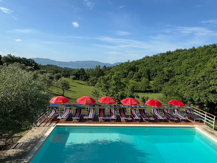 Podere Badia Valdrago Alloggi Agriturismo Piscina - Borgo San Lorenzo