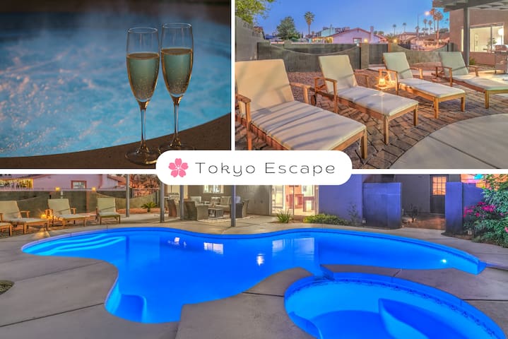 静Tokyo Escape! Heated Pool+Spa, Dog Run, Billiards