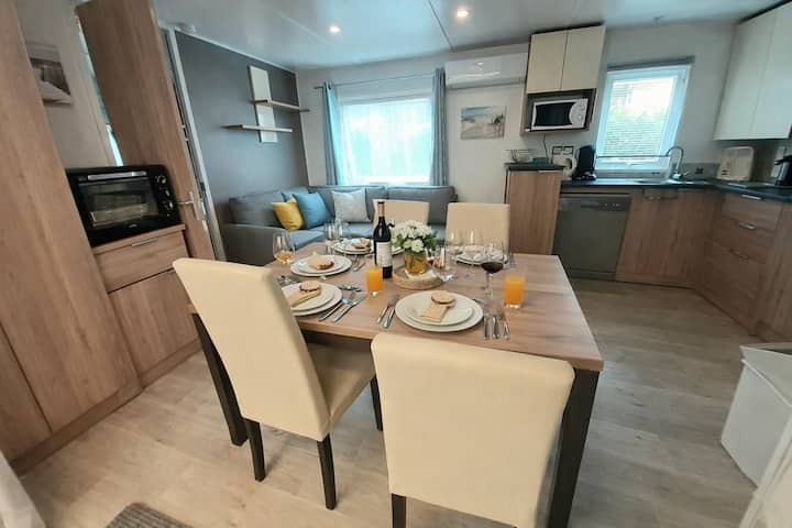 Mobilhome "Le Sérénité" - La Plage - Mimizan