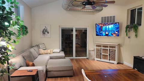 Top performing Airbnb: Hayloft at the Lookout Stables in Pflugerville