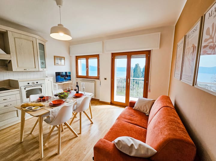 Terrazza Vista Lago Di Garda | Parcheggio Privato - Toscolano-Maderno