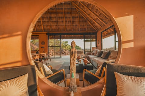 Casa Loto, with ocean and jungle view