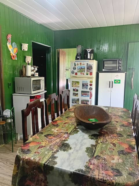 Successful Airbnb property: Country house with waterfall in Paulo Lopes