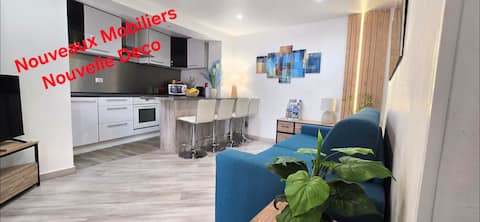 Top performing Airbnb: 2 Charming Rooms, Jacuzzi, Terrace, Sea, Beach in Roquebrune Cap Martin