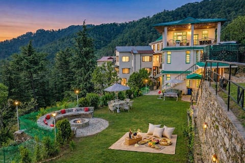 4BR Raas Villa, W/BF/view of Snow clad Hill, Chail