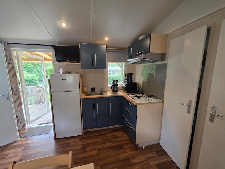 Mhome 3ch/6p Wifi/tv Pr. Piscine | Camping 3* (27) - Anet