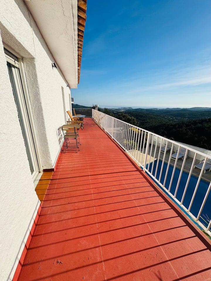 Exclusiva Casa. Vistas, Piscina. - Lloret de Mar