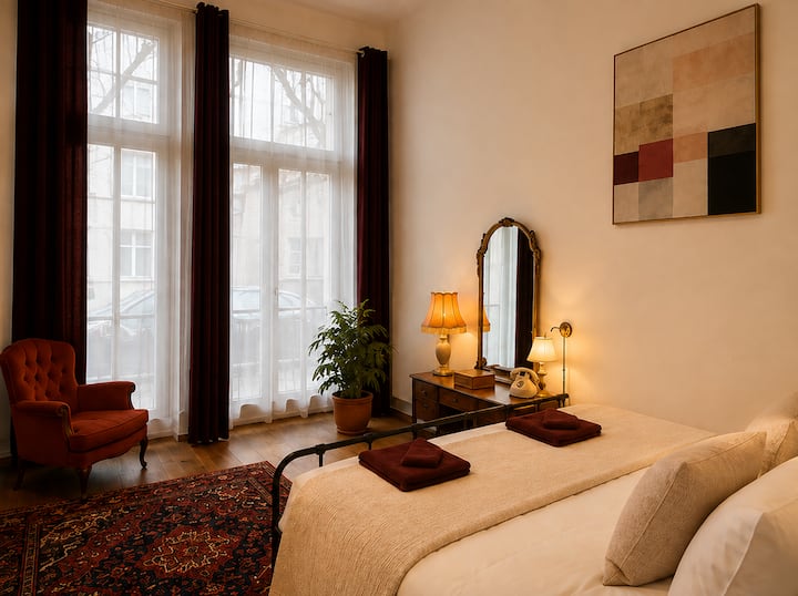 Spacious Vintage 2br - Calm Area In Schöneberg - Berlin