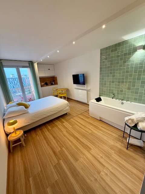 Successful Airbnb property: Balneotherapy and relaxation in the heart of Toulouse Dupuy in Bonhoure / Guilheméry / Château De L'hers / Limayrac / Côte Pavée
