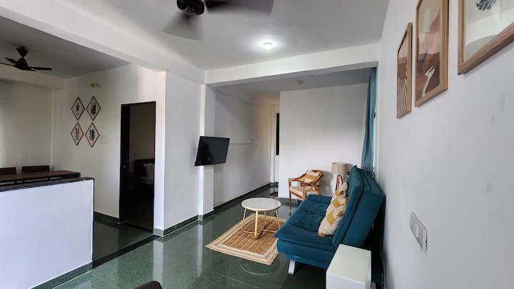 Tastefullycurated 1bedroom Apartment In Arambol - Goa