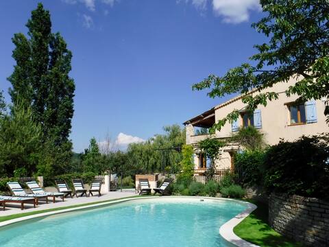 Luxury barn conversion with pool - fabulous views