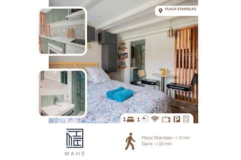 Annonce Airbnb populaire: 100 metres from Place Stanislas, private car park à Nancy