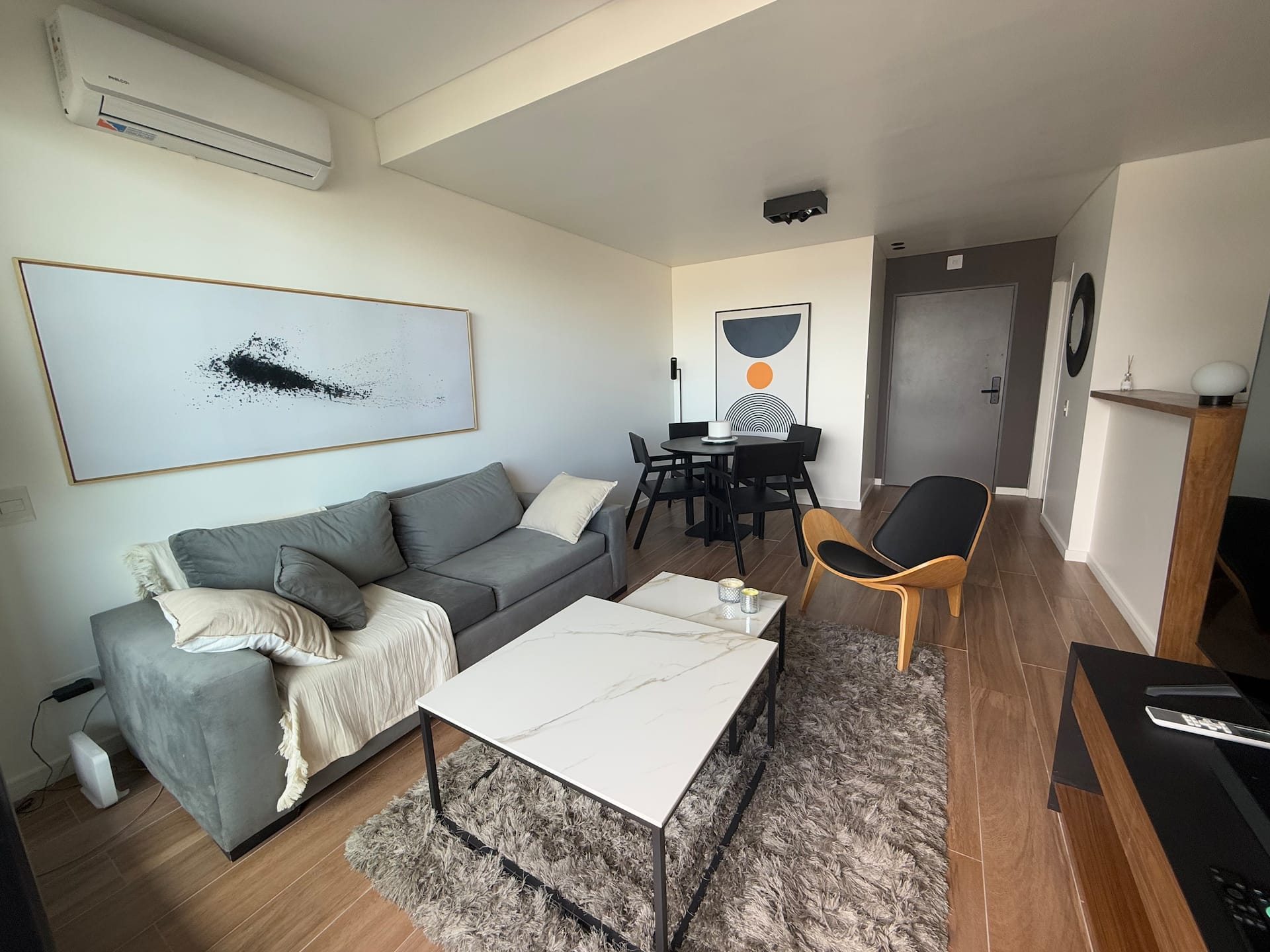 Apartment with balcony, pool and gym in Villa Crespo