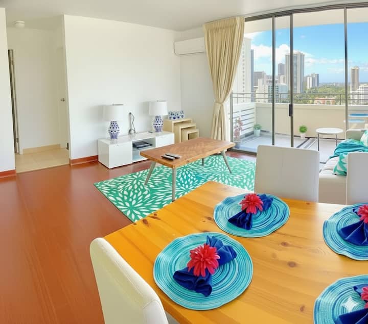 【Free Parking+laundry】ocean View Oasis/beach Gear - Honolulu, HI