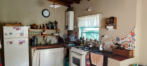 Top Airbnb: "La Madriguera" house, nature and rest in Villa Las Rosas