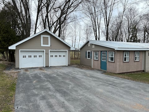 Located on snowmobile/atv trail