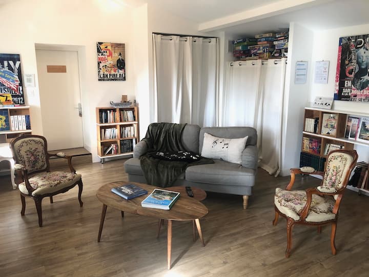 2 Chambre, 2 Lits, 4 Personnes, Sanitaires Privés - Salles