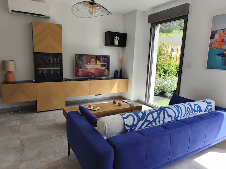Neuf En Rez-de-jardin/jardin 90m² & Plage à 5 Min - Pinarellu