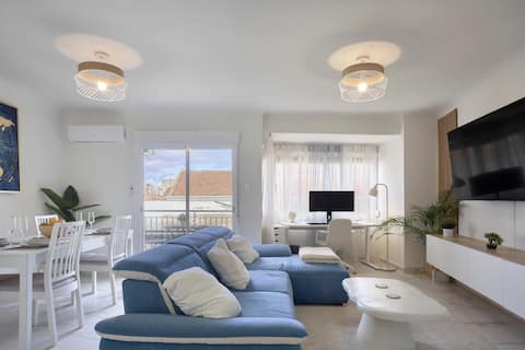 Airbnb con mejor rendimiento: Luxury flat Alicante center-Netflix-Remote worker en Alacant / Alicante