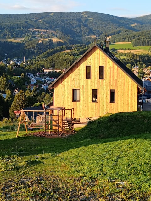 Chalet with a view, Rokytnice nad Jizerou