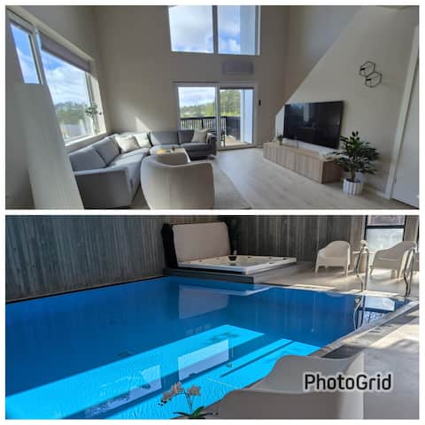 New penthouse by the sea - pool access