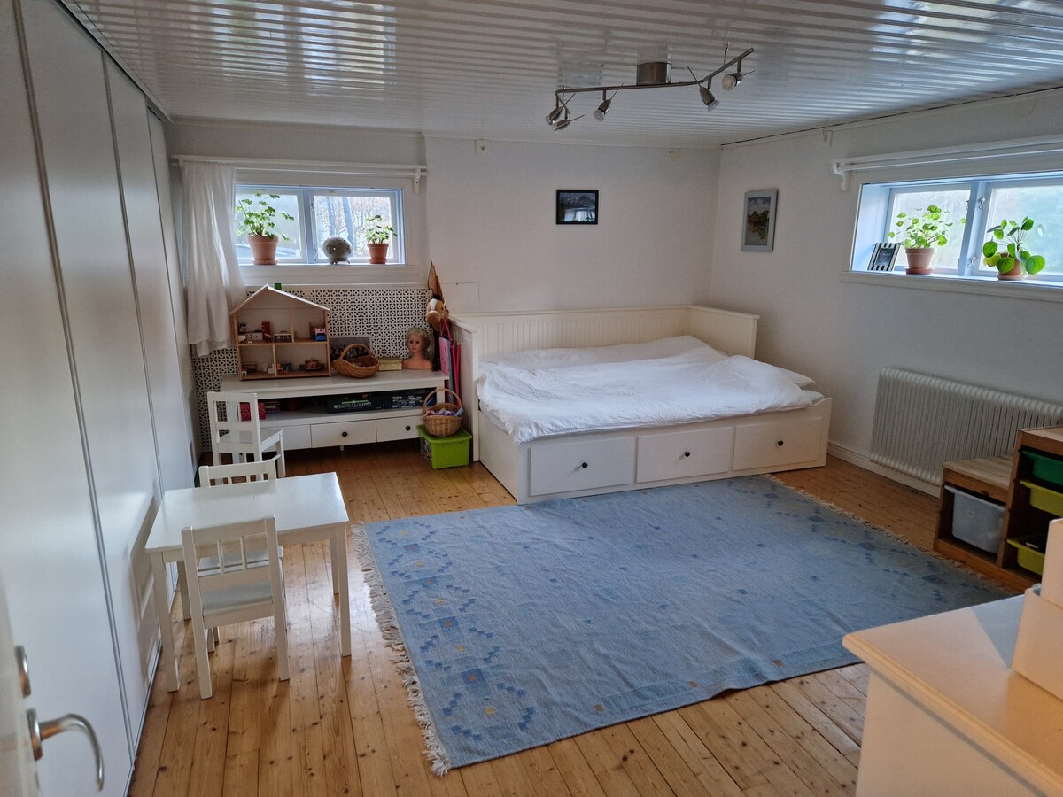 Hapësirë e mjaftueshme për dyshekë shtesë në dysheme nëse kërkohet.