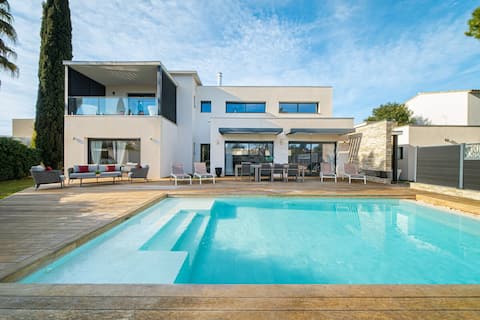 Villa Azurea - At the gates of Montpellier - 10 p