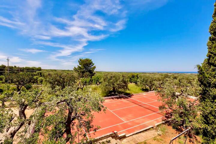 [Castello con piscina]Vista mare+campo da tennis gallery image 4