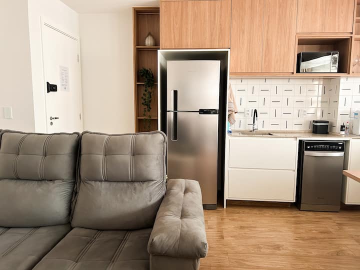 Apto Design No Coração De Campinas|ar|garage|grill - Campinas