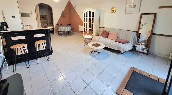 Casa Mia - Appartement Rdc Kiss Terrasse & Parking - Lamalou-les-Bains