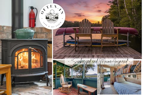 Howard Pond Lakefront Camp|10 Min to Sunday River