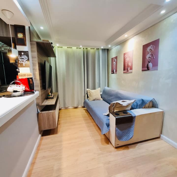 Sala de televisión de 50pulgadas