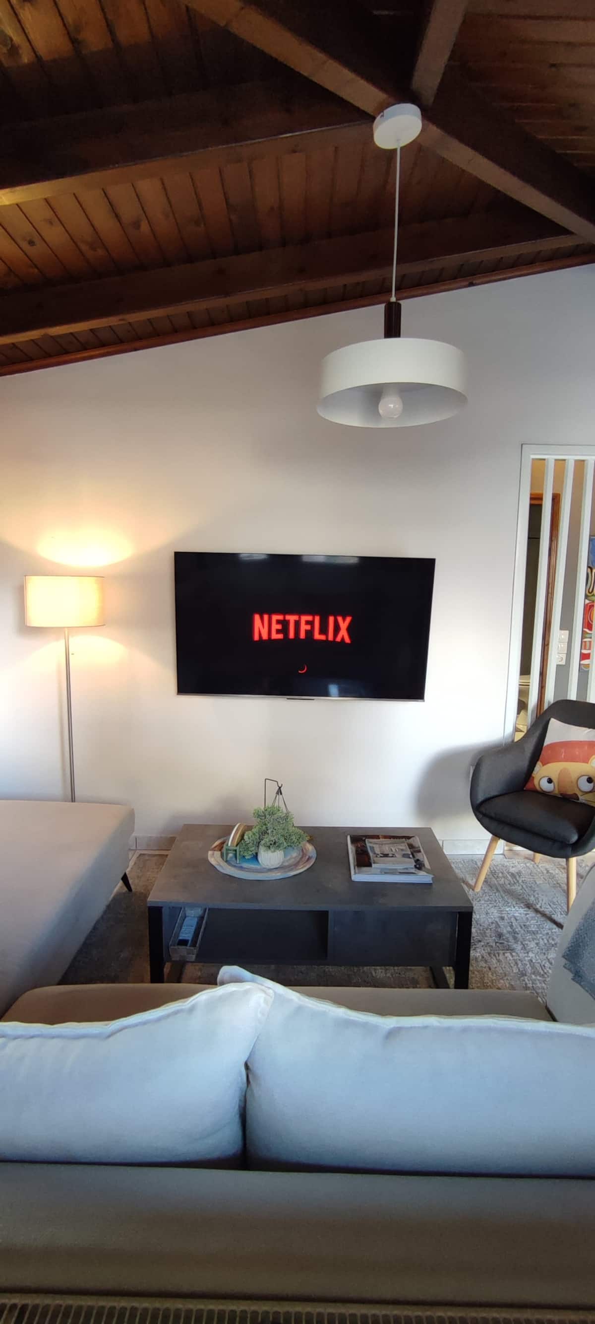 Καθιστικό με Netflix