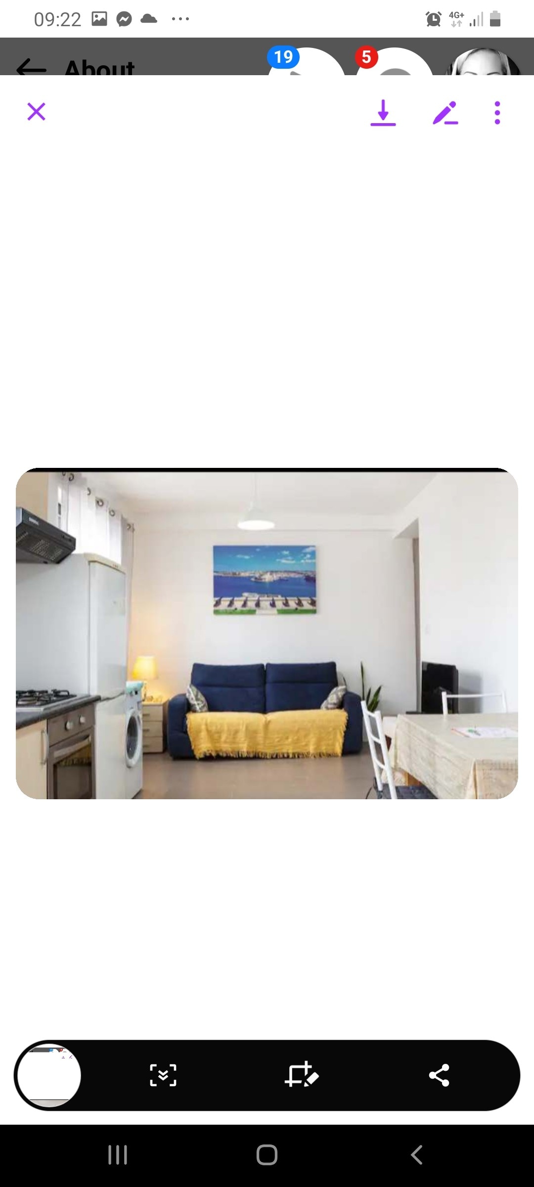 Corner view apartment