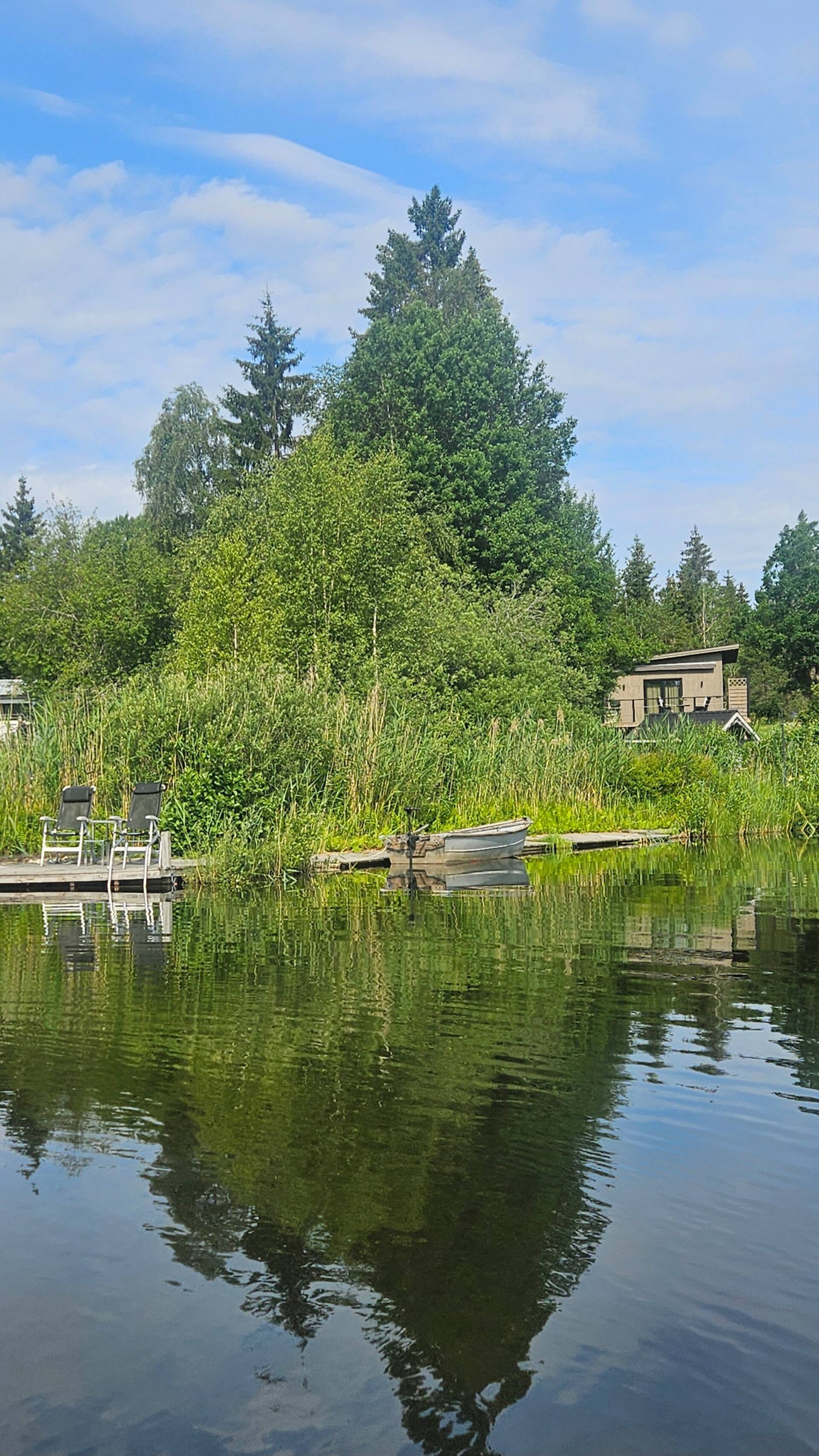 Newly built small house in Roslagen