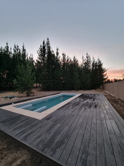 Popular Airbnb listing: Mediterranean house in carob with pool in El Quisco