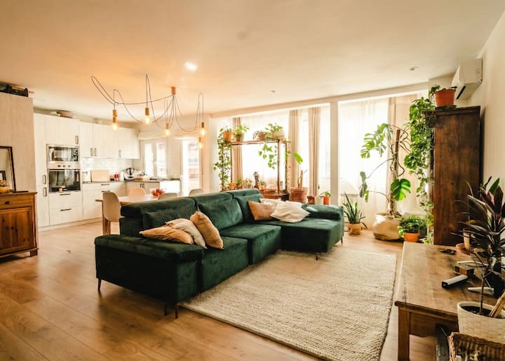 Atico Duplex Con Terraza Privada.  6 Pax | Wifi - Estación de Getafe Central