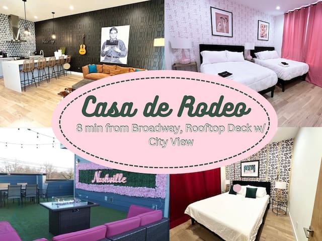 Casa De Rodeo! North Nashville!